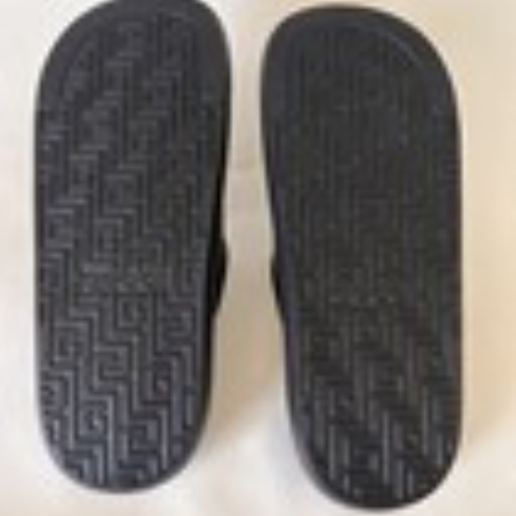 GUCCI Men\'s GG Supreme Canvas Slide Sandals Black Size 8 (US) NIB 816356 main image 2